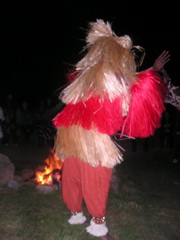 Around the fire
