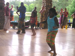 Children dancing