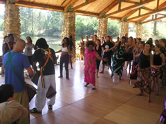 Dance class with Djeneba