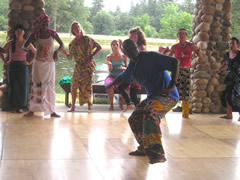Youssouf dancing